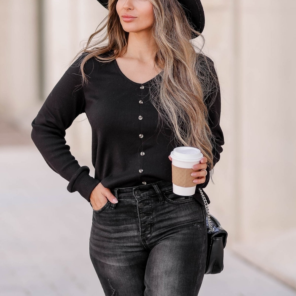 Front button top- stone color